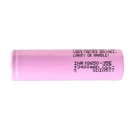 Samsung battery INR18650-35E of 3.6V and 3400mAh - Img 5