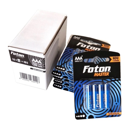 Set de baterii ultra-alcaline Foton Master LR3 (AAA)