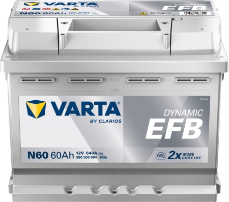 Varta Dynamic EFB 60Ah N60