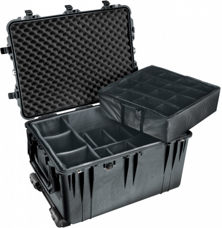 Geantă rigidă mare Peli 1660EU cu divider