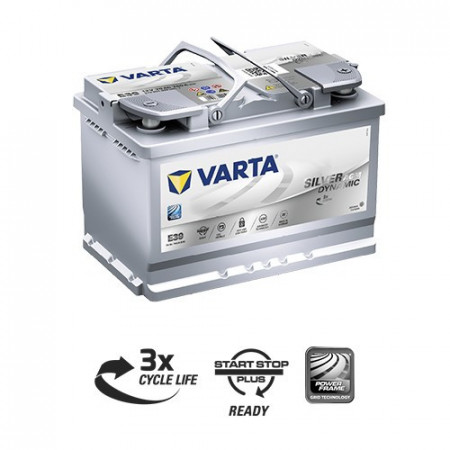 Varta Silver AGMxEV A7 70Ah 760A 570901076