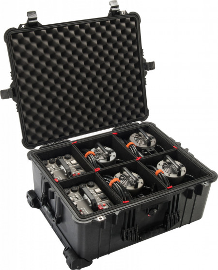 Kit TrekPak Divider Peli 1610EUTP utilizat pentru a organiza și proteja echipament de lucru