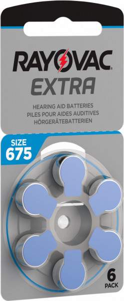 Baterii auditive Rayovac Extra 675ZA