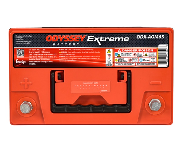 Baterie auto AGM Odyssey Extreme ODX-AGM65 12V 74Ah 950A