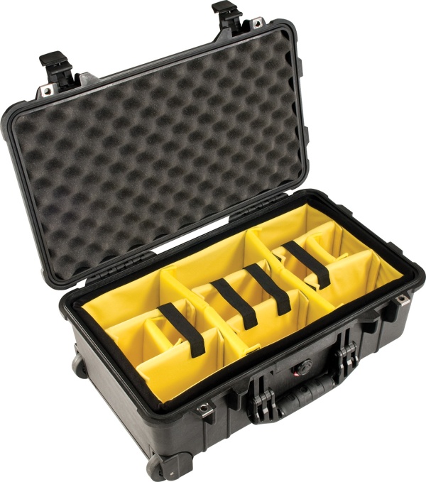 Peli Carry-On Case 1510 - Merev utazótroli, fekete - Img 10