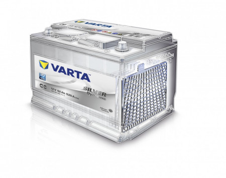 Autobatterie 12V 100Ah 830A VARTA Silver Dynamic - Torin