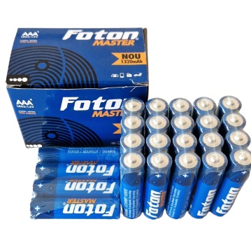 Кутия с 24 ултраалкални батерии Foton Master LR3 (AAA)