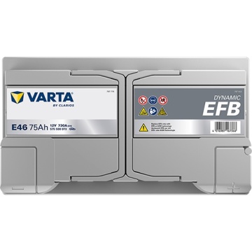 Varta Dynamic EFB 75Ah E46