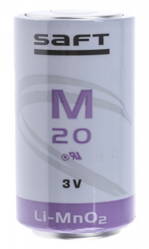 Baterie cu litiu Saft M20HR de 3V și 11500mAh