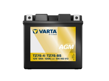 Baterie Moto AGM 12V 5Ah Varta Powersports TZ7S-4 / 505902012