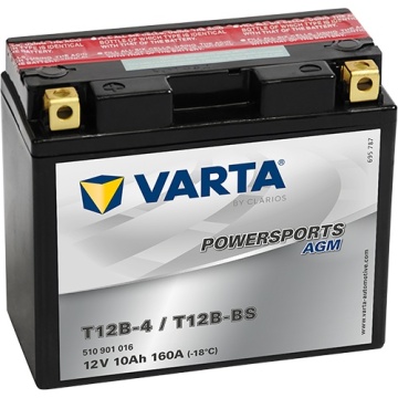 Baterie Moto Varta AGM 12V 10Ah T12B-BS 510901016