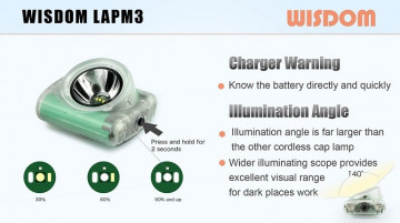 Instrucțiuni privind modul de funcționare pentru lampa de cască Wisdom Lamp 3 CE