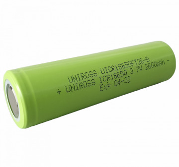 Li-ion akkumulátor Uniross ICR18650 3,7 V 2600 mAh