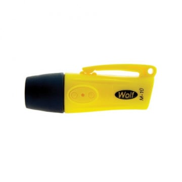 Micro LED flashlight ATEX Z0 WOLFLITE M10