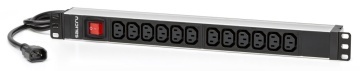 Multi Priza rackabila Salicru SPS 12F PDU C13/C14 cu 12 prize IEC C13
