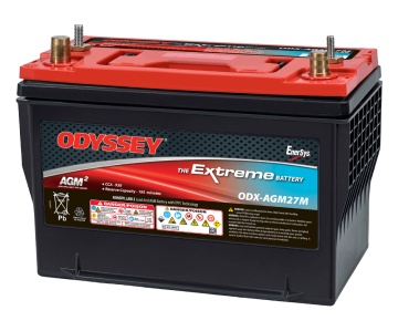 Odyssey Extreme Marine ODX-AGM27M 12V 92Ah AGM Battery