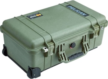 Troler rigid Peli 1510 Kaki cu burete pretaiat
