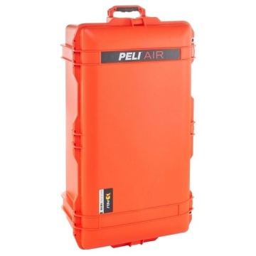 Troler si valiza de protectie Peli 1615 Air Case orange