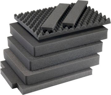 Set burete pretaiat Peli 1607FS Air Foam Kit