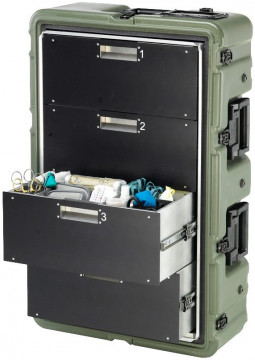 Кутия за медицински консумативи Peli 472-MEDCHEST3-4D