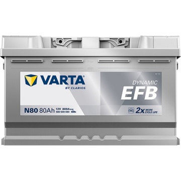 Varta Dynamic EFB 80Ah N80