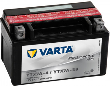 Acumulator Moto Varta AGM 12V 6Ah TX7A-BS