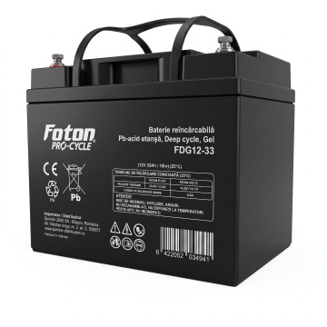 Acumulator VRLA cu Gel Foton FDG12-33Ah de 35Ah Deep Cycle