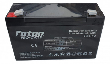 Akkumulátor Foton FS6-12Ah VRLA