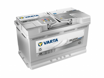 Autó akkumulátor Varta Silver AGMxEV A6 80Ah 800A 580901080