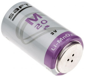 Baterie cu litiu Saft M20HR de 3V și 11500mAh