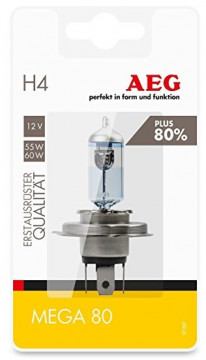 Car bulb H4 of 12V AEG Mega +80% 97287