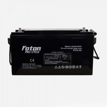 Acumulator VRLA cu gel Foton FD12-65Ah