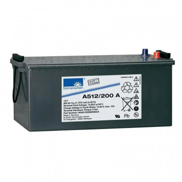 Gel Battery 12V 200Ah Sonnenschein Dryfit A512/200 A