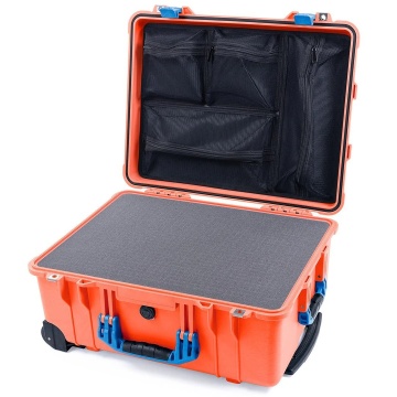 Troler rigid Peli Protector Large Case 1560 Orange 