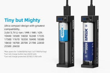Incarcator baterii XTAR ANT MC1 PLUS cu mufa USB-C - Img 7