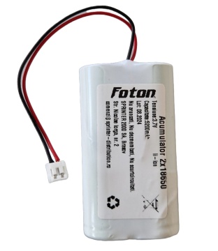 Acumulator Li-Ion 2x18650 de 3.7V 5200mAh