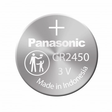 Panasonic Cr2450 Lithium 3v Battery (Pack of 4)