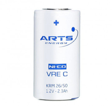 NiCd Arts Battery VRE-C of 1.2V and 2300mAh