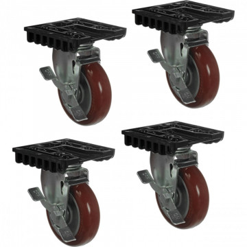 Peli 0507 Caster Wheel Kit – Комплект от 4 колела с спирачки