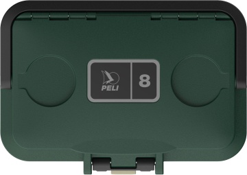Peli 8QT Personal Cooler - geanta 8 litri, verde inchis/verde deschis
