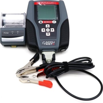 Professional tester with printer Schumacher Accutest+ 12/24V