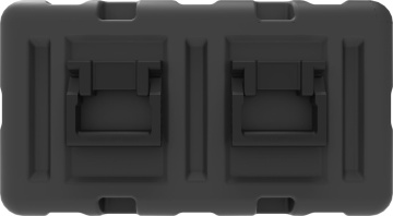 Rack Case Peli Euro-V-4U-S 55/740/125mm M6