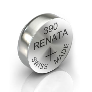 Renata 389/390/AG10 ezüst-oxid óraelem – 10 db készlet
