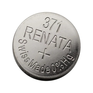 Baterie de ceas Renata 371 AG6 cu oxid de Argint