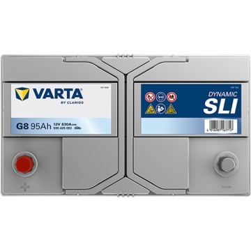 Baterie auto Varta SLI 95Ah 830A G8 595405083 (+ in stanga)
