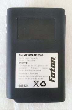 Acumulator Foton de 1400mAh pentru stație emisie-recepție Maxon SP2000 