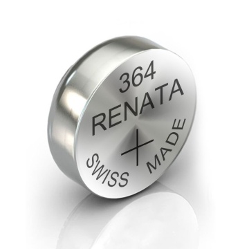 Комплект 10 бр. часовникови батерии Renata 364/AG1