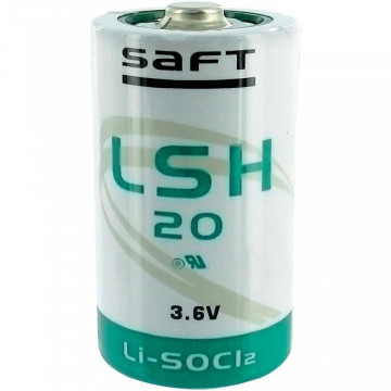 Baterie cu Litiu Saft LSH20 tip D de 3.6V și 13000mAh