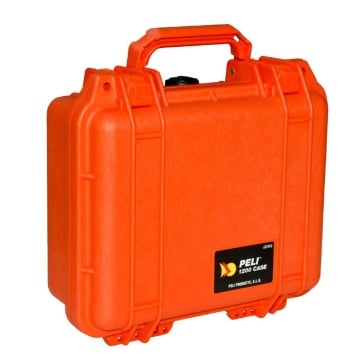 Твърд калъф за потопяема чанта Peli SmallCase 1200 Orange