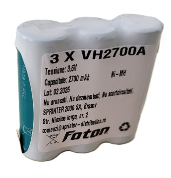 Acumulator 3VH2700A 3.6V 2700mAh pentru alcooltest